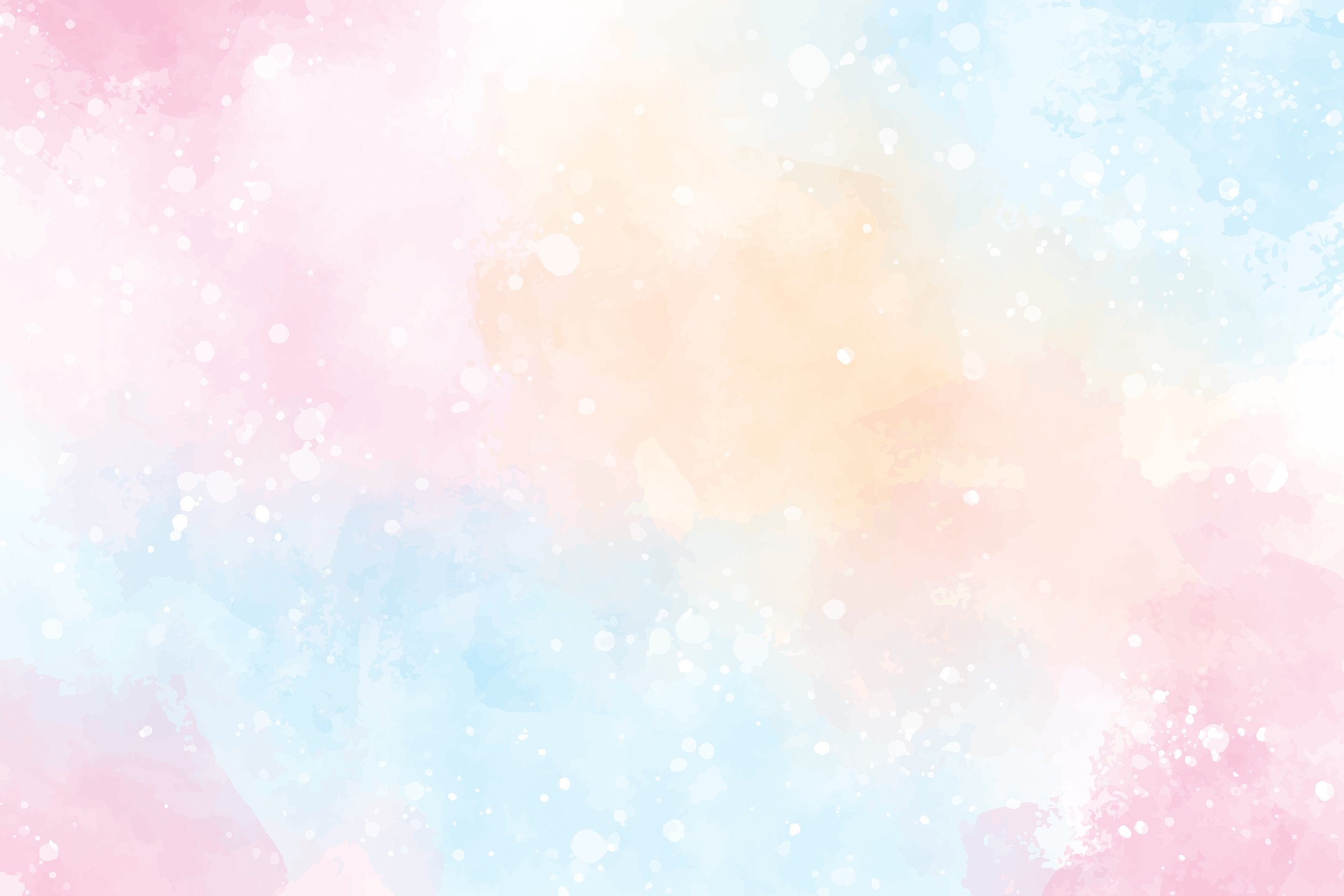 Pink and Blue Watercolor Background